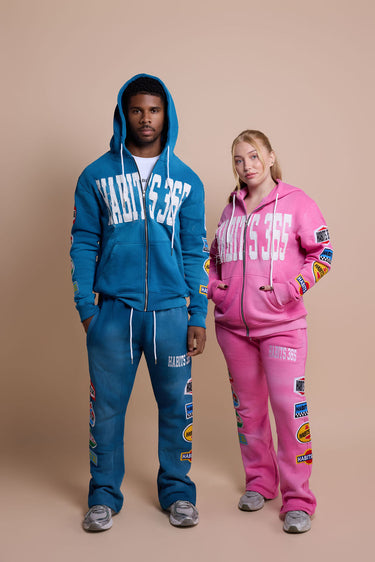 LIMITED EDITION: Appliqué Hoodie Pink