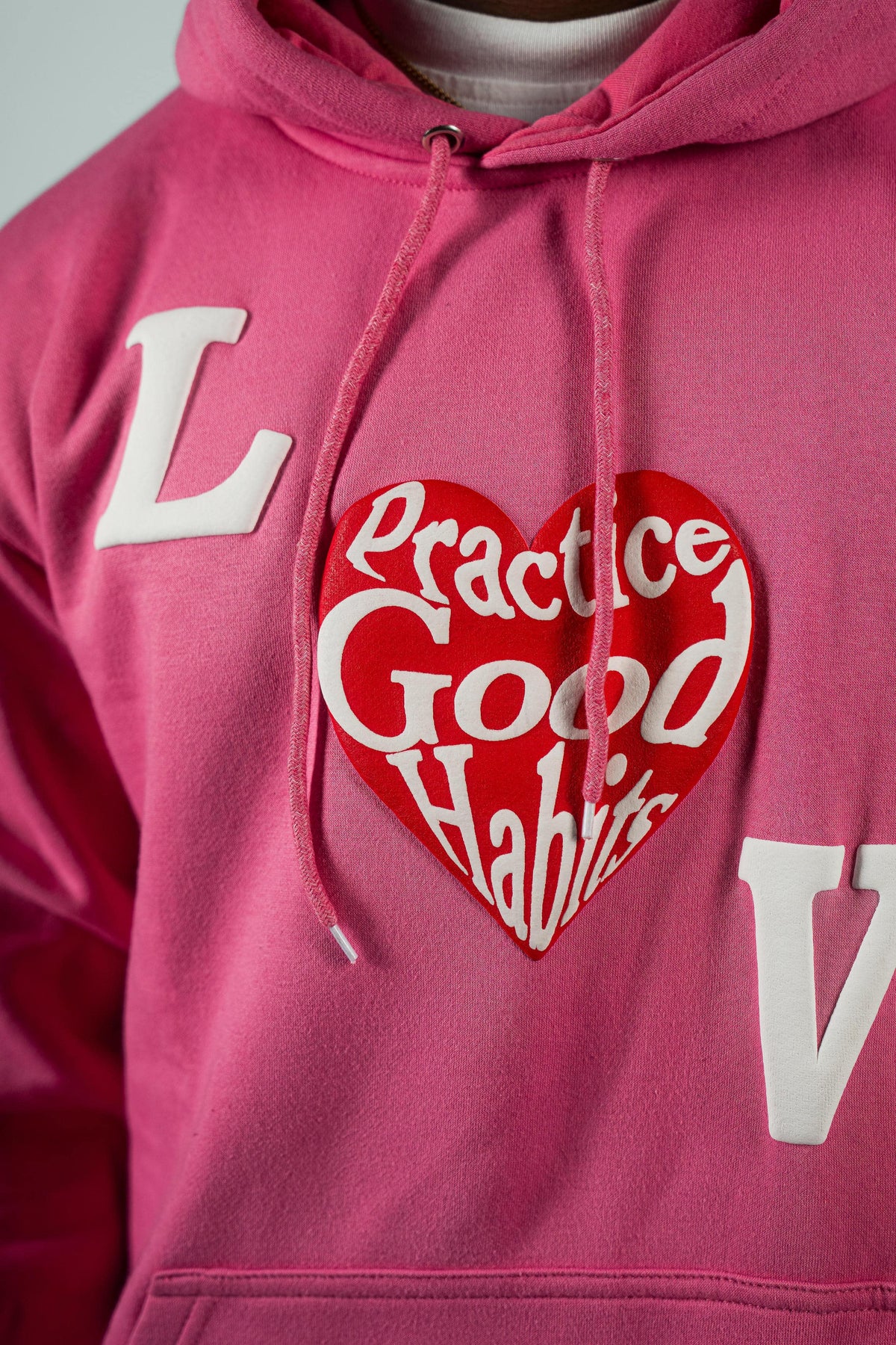 Love Hoodie Pink