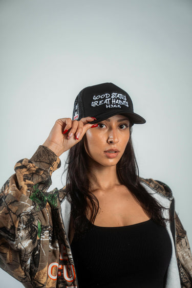 Live Full Or Die Empty Camo Zip Up Hoodie