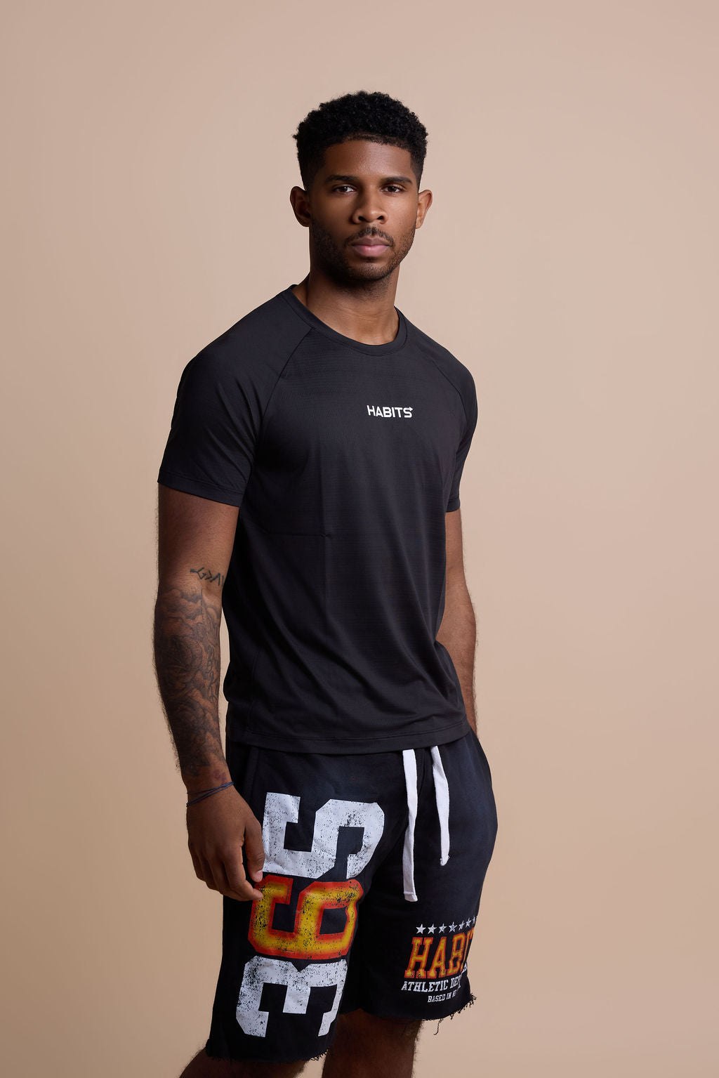 Fitted Tee - Black