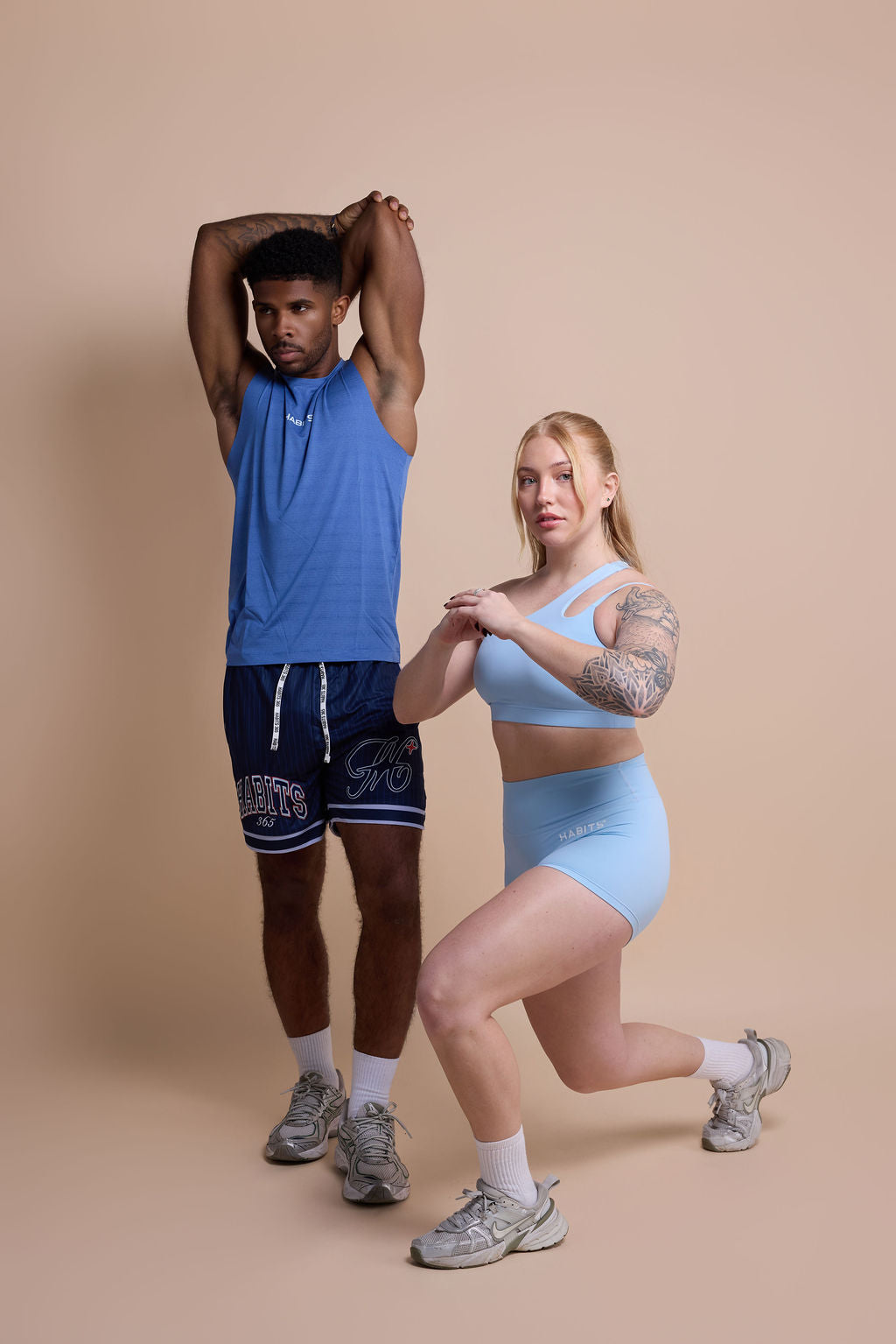 Fitted Tank Top - Light Blue