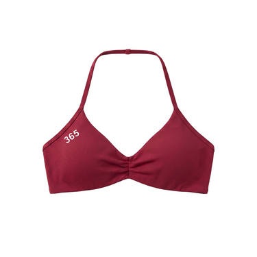 Motion Halter Bra – Deep Cherry