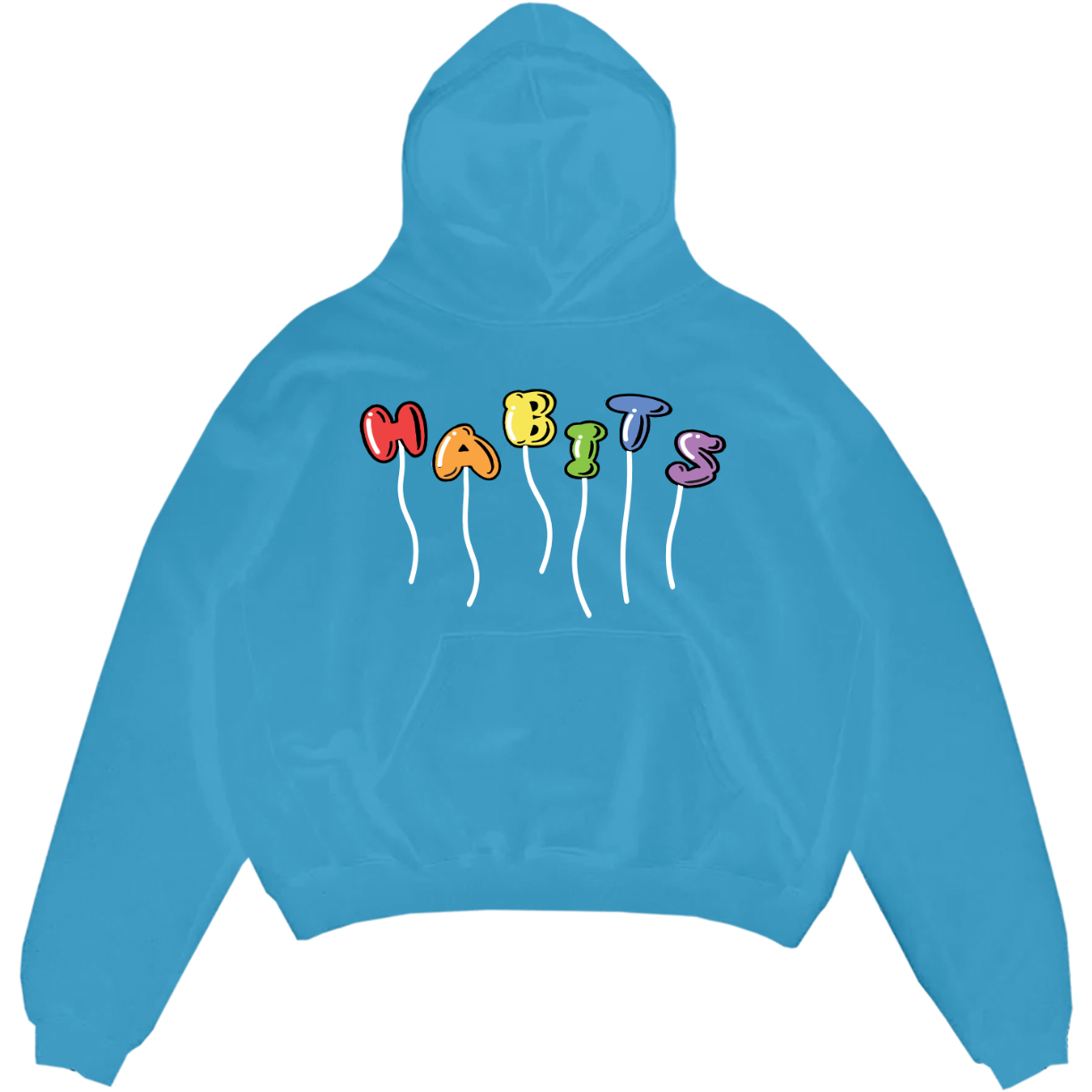 Blue Youth Balloon Hoodie