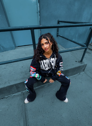 LIMITED EDITION: Appliqué Hoodie Black