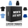 Men's fit kit packaging with various clothing items and 'Habits' branding.